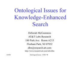 FindUR: Knowledge Assisted Search