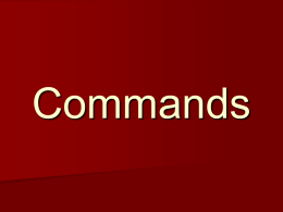 Usted Commands