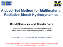 Level-Set Methods for Multimaterial Flows in Radiative