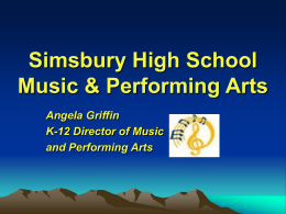 Simsbury High School Music & Performing Arts