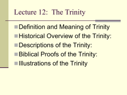 Definition of Trinity Dallas Theological Seminary