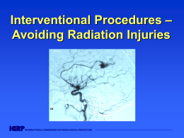 ICRP 85 - Interventional Radiology