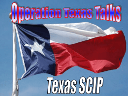 Why Does Texas Need Statewide Interoperable Communications