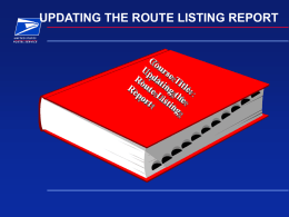 RED BOOK CORRECTIONS - Letter Carrier Network
