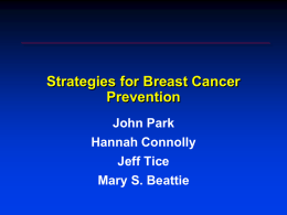 Risk Assessment and Primary Prevention of Breast Cancer