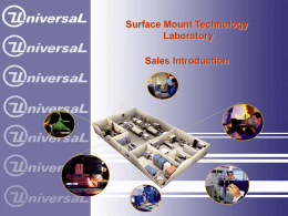 SMT Laboratory Failure Analysis
