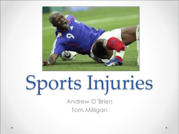 Sports Injuries - Home Page | York General Practice
