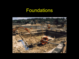 Foundation Notes - Civil and Environmental Engineering