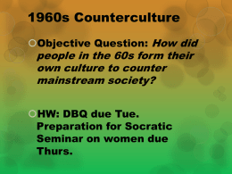 1960s Counterculture