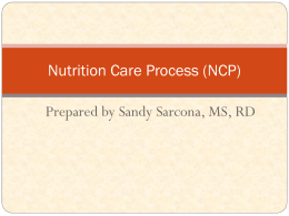 Nutrition Care Process (NCP) - Welcome :: Council on Renal