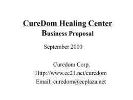 CureDom Healing Center
