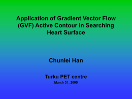 Application of Gradient Vector Flow (GVF) Active Contour