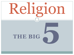 Religion - THEMISTERPARSONS.COM