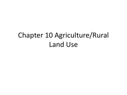 Chapter 10 agriculture