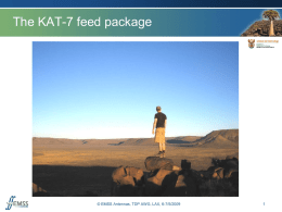 Feed Systems for the KAT Radio Astronomy Telescopes