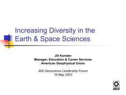 X Essential Questions About Diversity in the Earth & Space