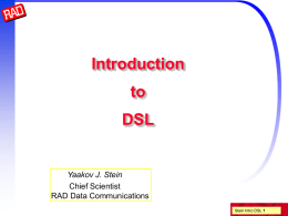 Intro to xDSL Part 1