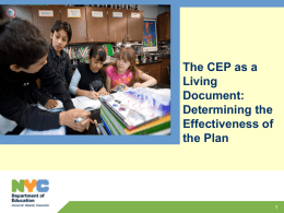 2011-12 Comprehensive Educational Plan