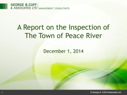 CRB - Town of Peace River