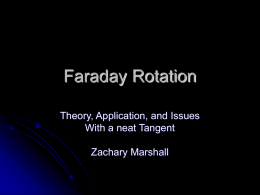 Faraday Rotation - The Budker Group