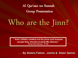 Who are the Jinn? - SunnahFollowers.net