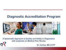 BC Diagnostic Accreditation Program