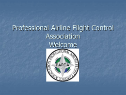 Professional Airline Flight Control Association