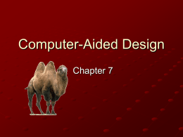 Chapter 7 Computer-Aided Design