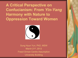 The Analysis of Confucianism