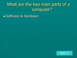 General Computer Knowledge Questions and Answers