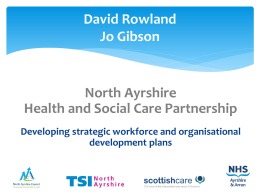 Iona Colvin Director North Ayrshire Health and Social Care