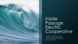 Inside Passage Electric Cooperative