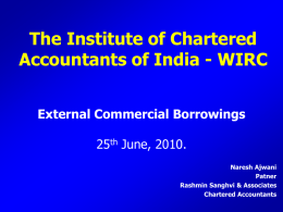 Institute of Chartered Accountants of India Western India