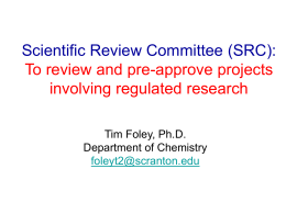 Scientific Review Process