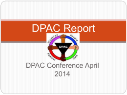 DPAC Report