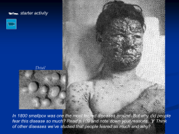 Smallpox & Edward Jenner - presentation