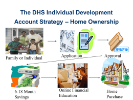 How Individual Development Accounts Work