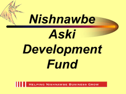 Nishnawbe Aski Development Fund