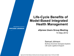 Life-Cycle Benefits of Model