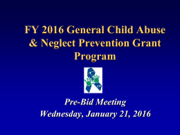 Community Prevention Grants Program