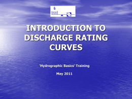 DISCHARGE RATING VERIFICATION