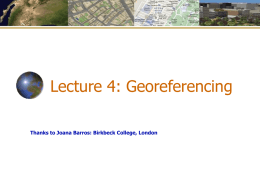 4. Georeferencing - UC Santa Barbara Geography