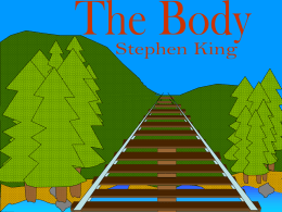 The Body by Stephen King - FCPS Curriculum, Instruction