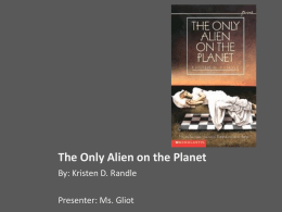 The Only Alien on the Planet - glanguagearts [licensed for