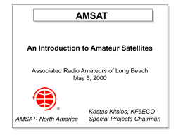AMSAT presentation