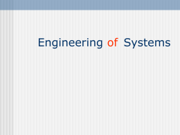 Systems Engineering - CASDE