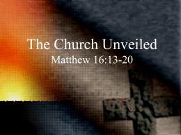 Lessons in Faith Matthew 15:21-39