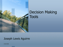 Strategic Planning Tools