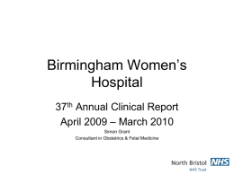 Birmingham Women’s Hospital