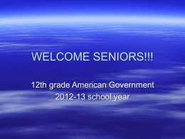 WELCOME SENIORS!!! - Saint Paul Public Schools